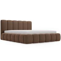 POLSTERBETT Royal 140x200 Braun - Braun, Textil (140/200cm) - Graingold