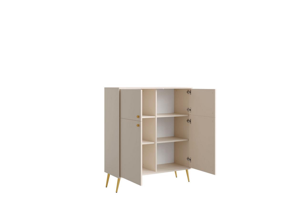 SIDEBOARD Wüstensand 106/122/41 - Beige, Holzwerkstoff (106/122/41cm) - RAUMHIRSCH FURNITURE