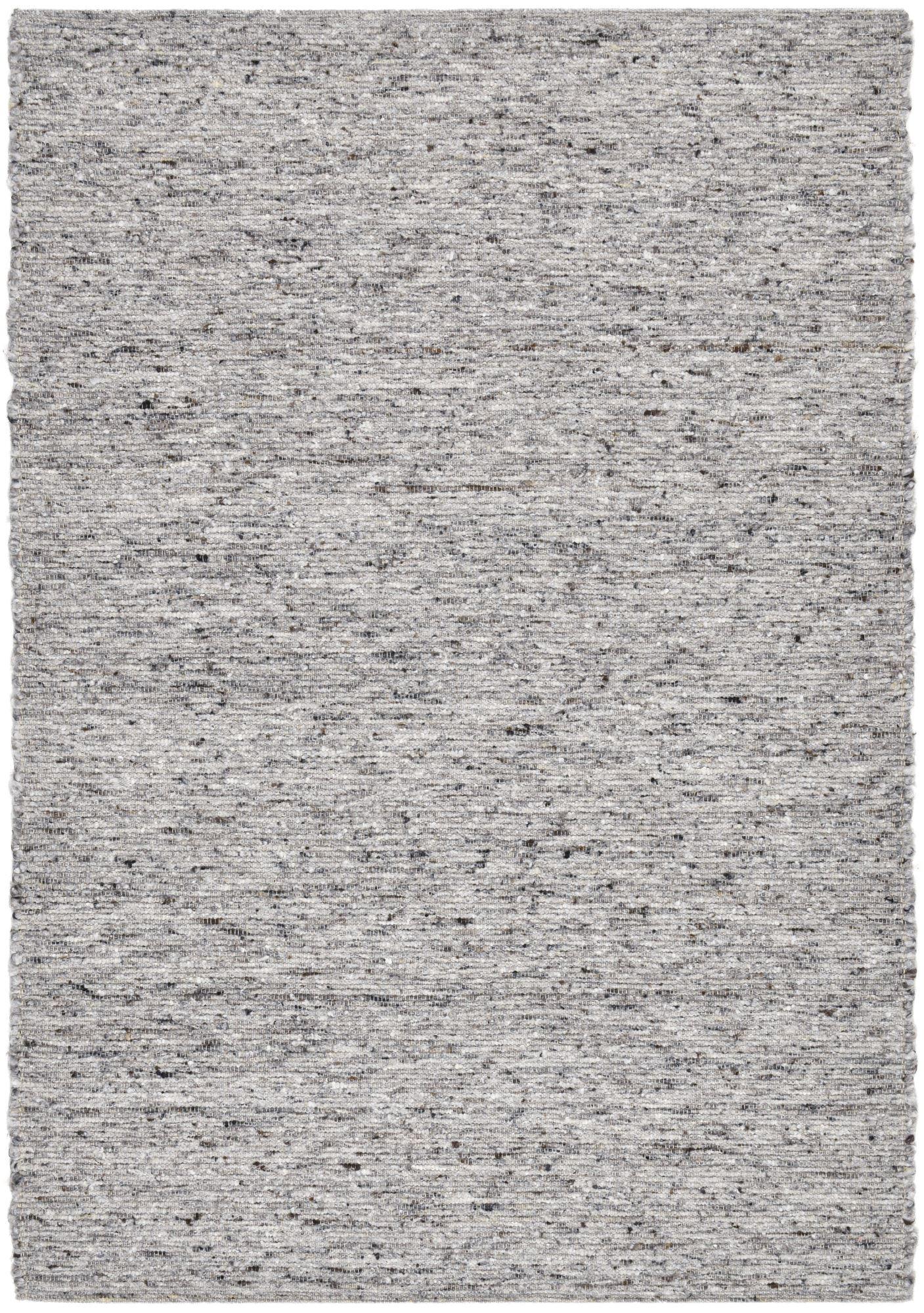 HANDWEBTEPPICH Anden 140x200 cm - Dunkelgrau, Textil (140/200cm) - Rug and Roll