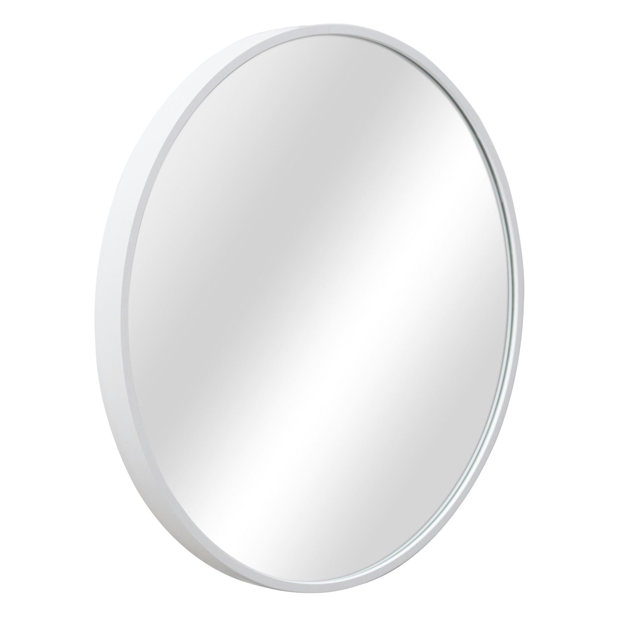 WANDSPIEGEL Modugno - Weiß, Glas/Metall (60/2.8/60cm) - [en.casa]