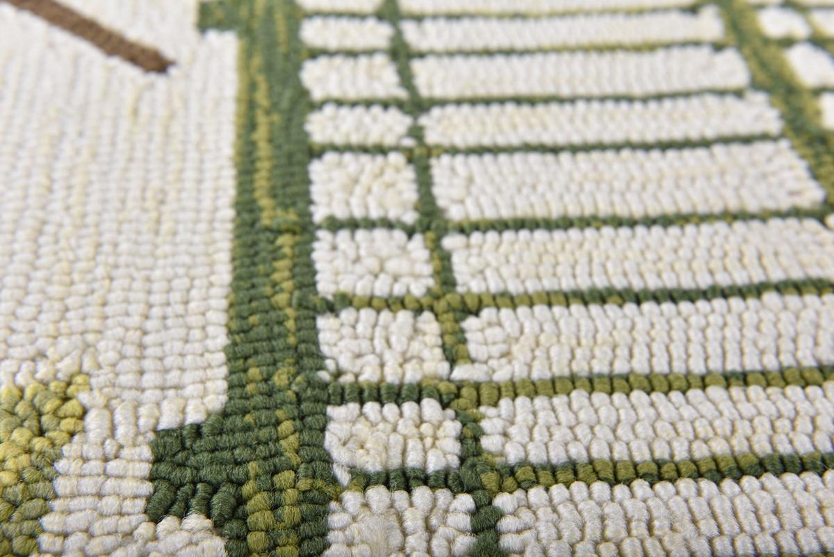 OUTDOORTEPPICH Rosetta 120x180 cm - Weiß, Textil (120/180cm) - Gino Falcone