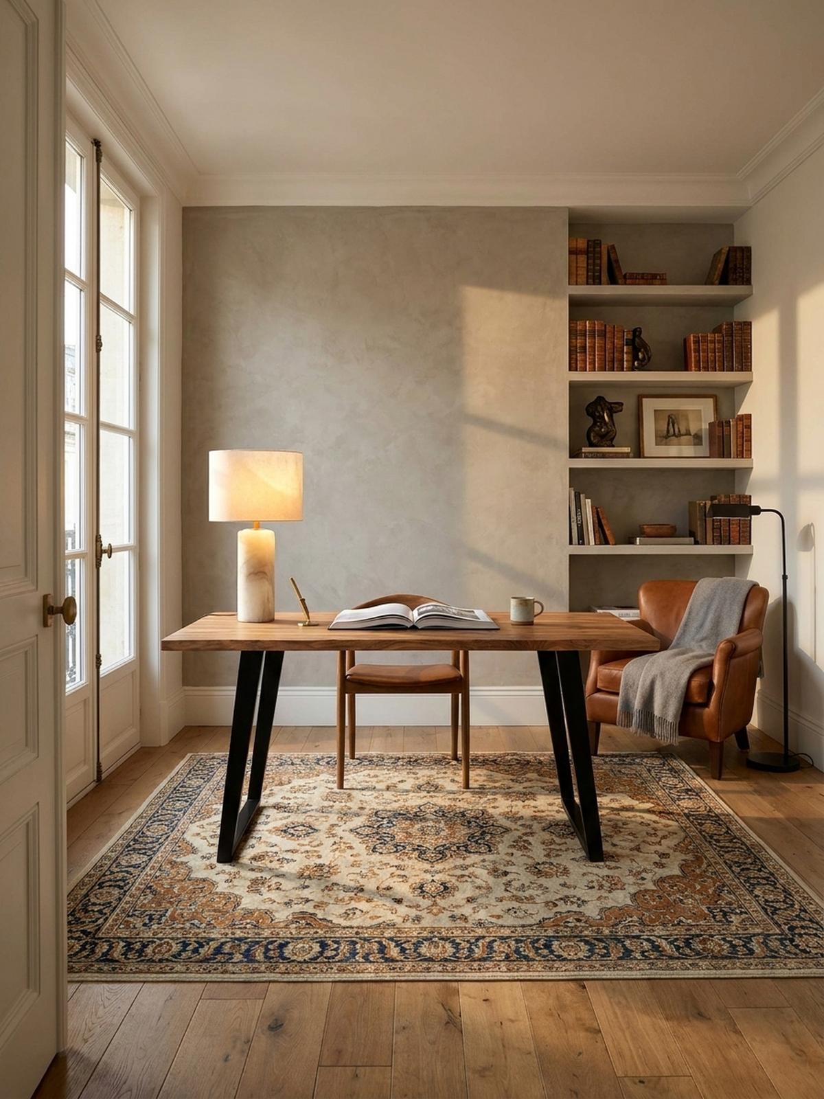 SCHREIBTISCH Massivholz Baumkante U-Gestell Handarbeit ATOLL, Goldbraun-Schwarz 160x80x76 cm - Schwarz/Braun, Holz/Metall (80/160/76cm) - KADIMA DESIGN