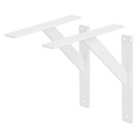 REGALHALTERUNGEN - Weiß, Metall (24/24/3cm) - ML-DESIGN