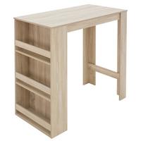 BARTISCH 117 x 106 x 57 cm Sonoma-Eiche - Braun, Holzwerkstoff (117/57/106cm) - ML-DESIGN