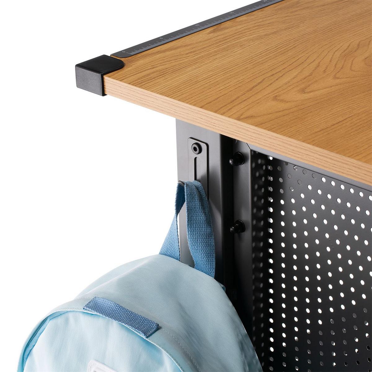 KINDERSCHREIBTISCH SARI - Wildeiche, Holzwerkstoff/Metall (111/93/60cm) - CARO-Möbel