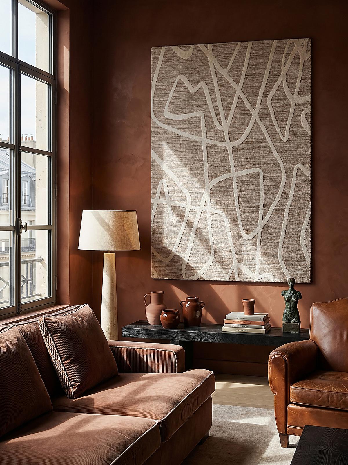 TEPPICH ARLEN, abstrakt, Taupe, 120 x 170 cm - Beige, Textil (170/120cm) - KADIMA DESIGN