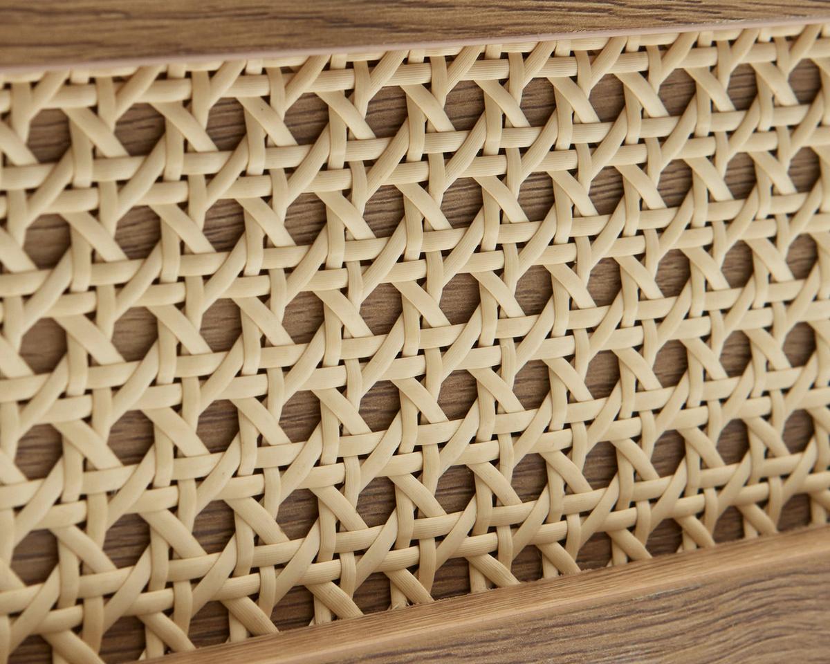 KOMMODE Mogest mit 3 Schubladen 80 cm - Beige/Schwarz, Holzwerkstoff/Kunststoff (80/75/40cm) - Selsey
