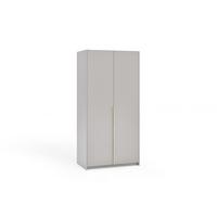 DREHTÜRENSCHRANK AMARA 100/204/58cm 2-türig Kaschmir - Kaschmir, Holzwerkstoff (100/204/58cm) - MASSENO