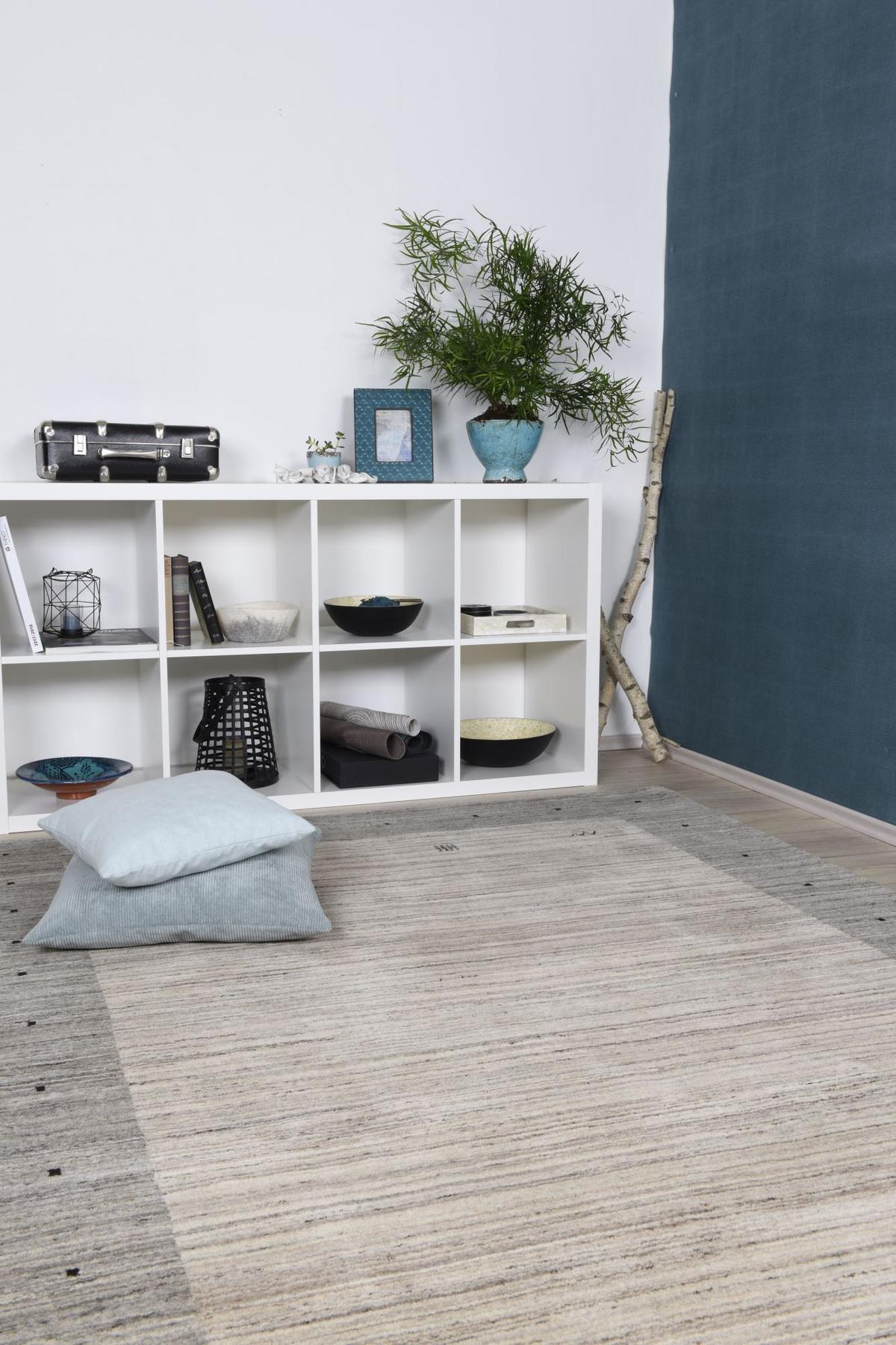 GABBEH-WOLLTEPPICH Lori Dream Super 120x180 cm - Beige, Textil (120/180cm) - THEKO