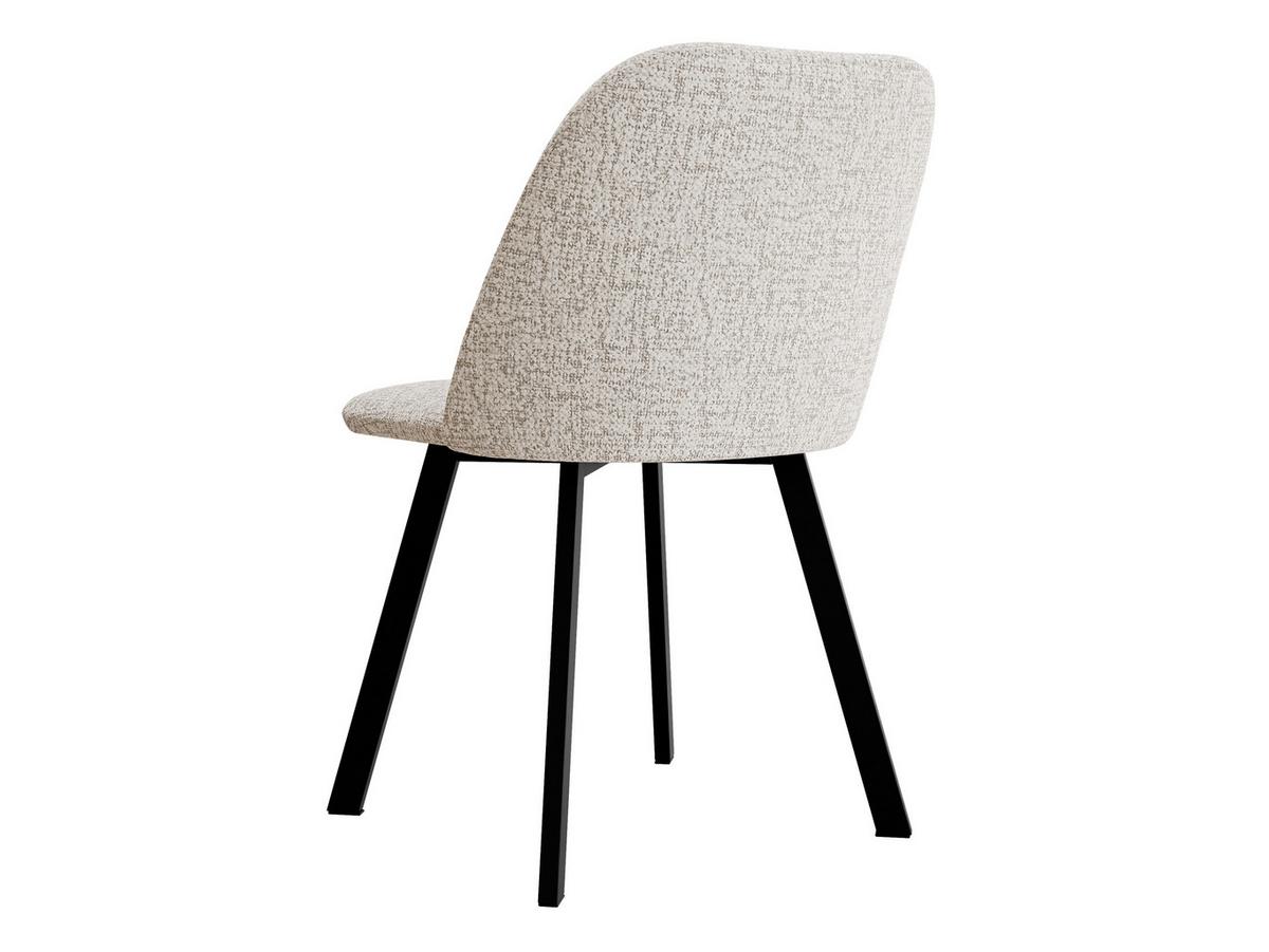 ESSZIMMERSTUHL K109 - Beige/Schwarz, Holzwerkstoff/Textil (47/80/58cm) - MIRJAN24