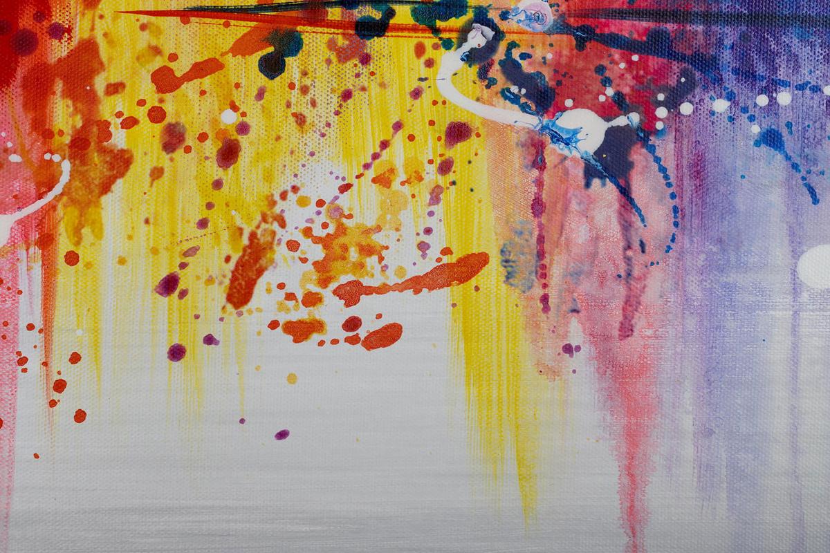 ACRYLBILD HANDGEMALT 120/60 cm - Grau, Holz/Textil (120/60cm) - KUNSTLOFT