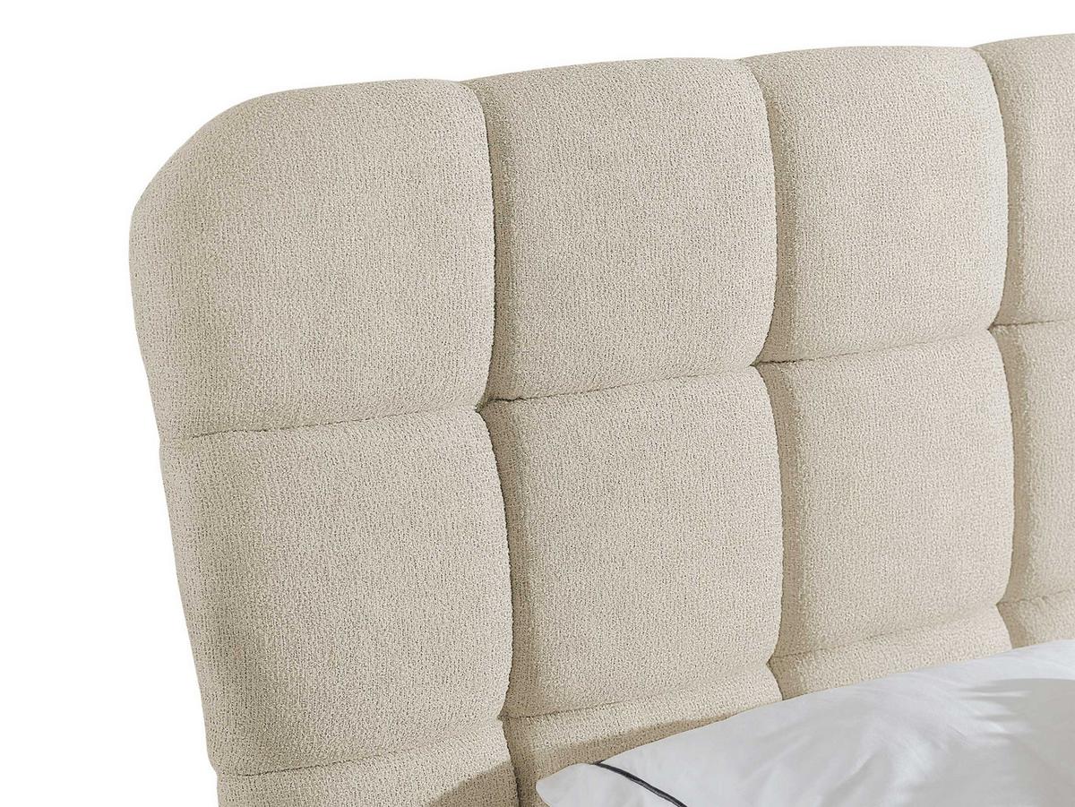 BOXBETT Lolly - H3 - Goldfarben/Dunkelblau, Holz/Textil (160/200cm) - MIRJAN24