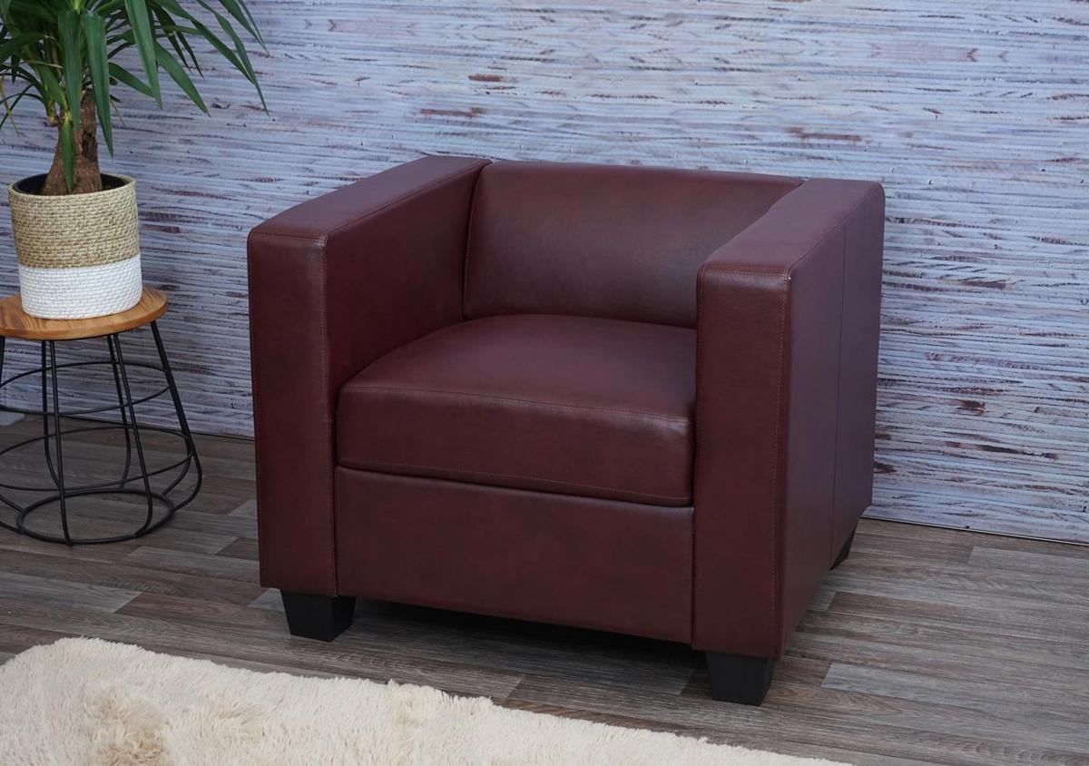 SESSEL LOUNGESESSEL Rotbraun - Rotbraun, Textil (86/70/75cm) - MCW