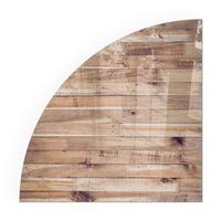 GLASPLATTE für Kamin 100x100 cm - Braun, Glas (100/100/0.4cm) - TULUP