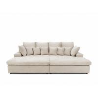 SOFA Arosa - Beige, Holzwerkstoff/Textil (286/103/170cm) - Fun Möbel