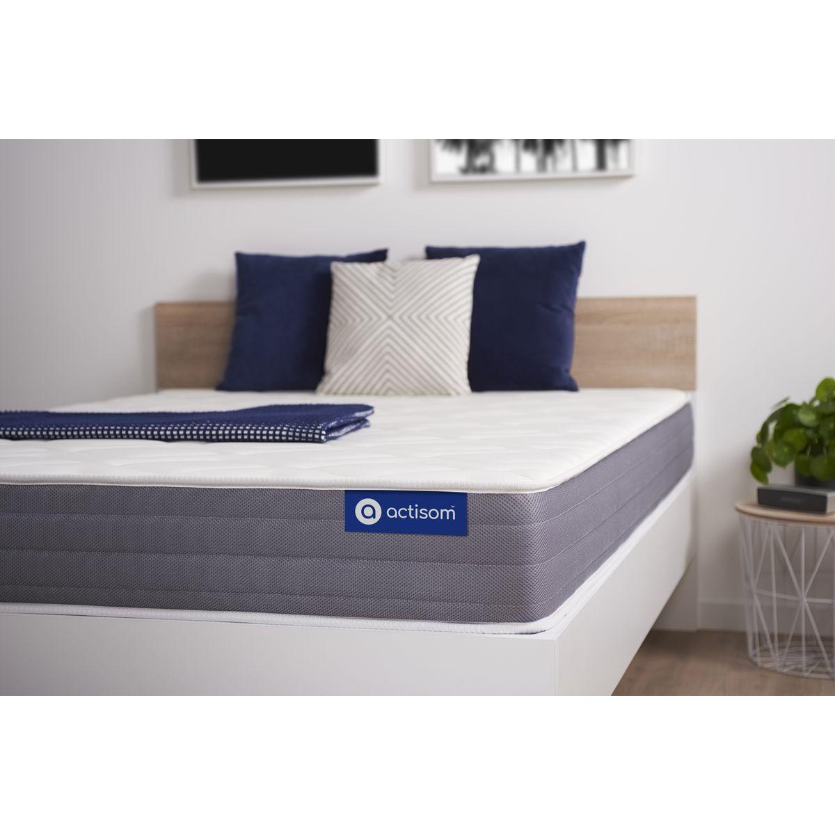 MATRATZE Actilatex dream Latex und Memory-Schaum 80 x 200 cm h2 - Weiß, Textil (80/200cm) - ACTISOM