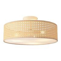 DECKENLEUCHTE Ascot - Beige, Kunststoff (45/45/20cm) - lux.pro
