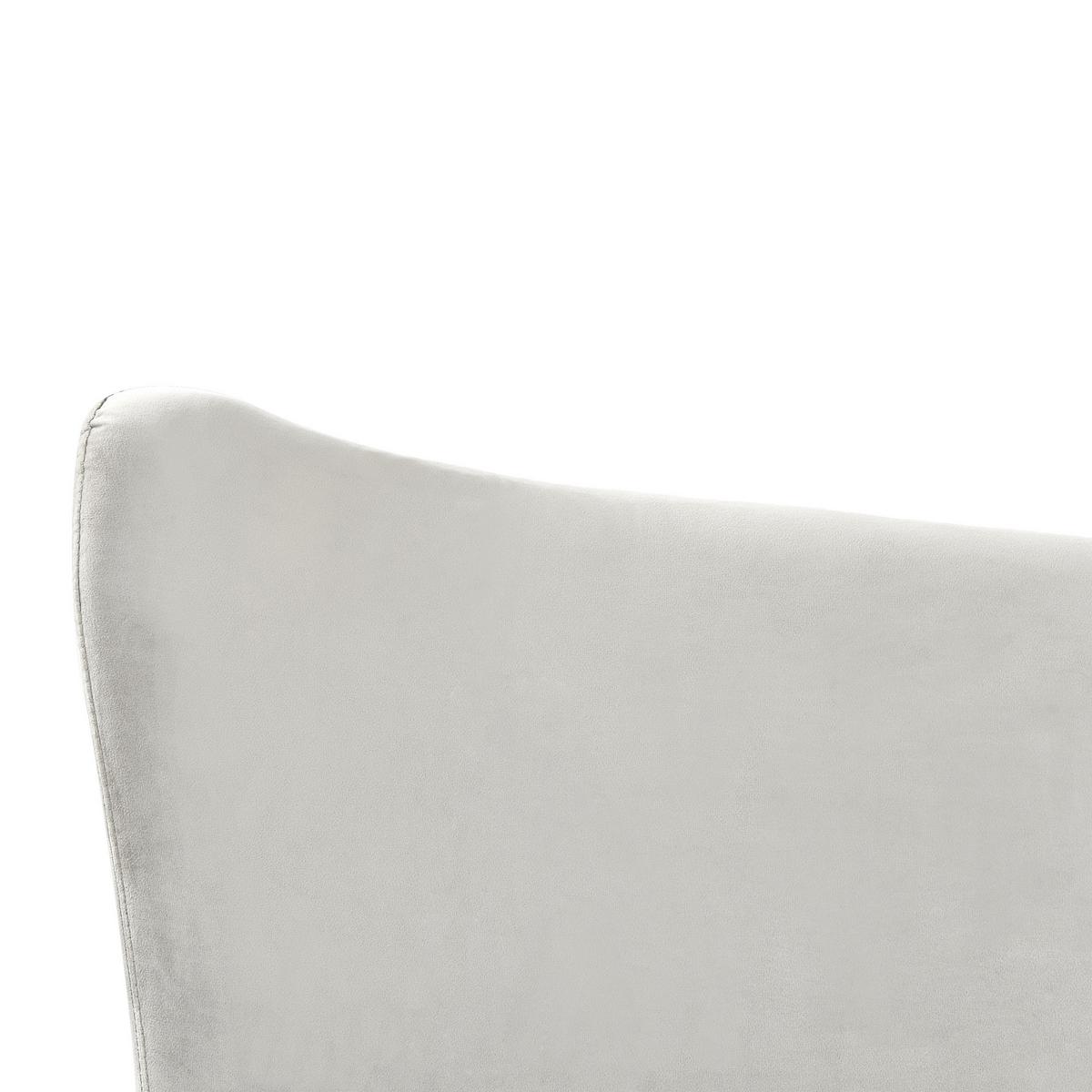 POLSTERBETT 140/200cm Hellgrau Chaleix - Hellgrau, Textil (140/200cm) - Beliani