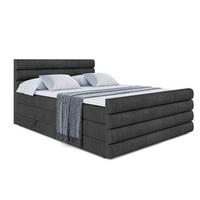 BOXSPRINGBETT CELESTIA-Z KING - 140x200 - H3/H4 - Schwarz - Schwarz, Holzwerkstoff (140/200cm) - ALTDECOR