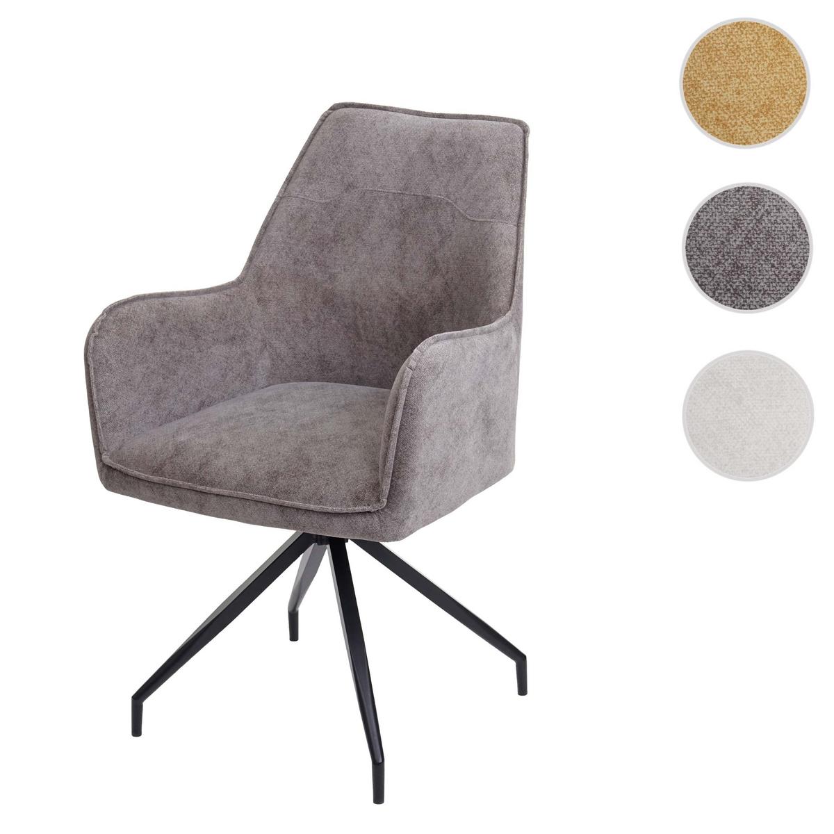 ESSZIMMERSTUHL Grau - Dunkelgrau/Grau, Textil (59/91/60cm) - MCW