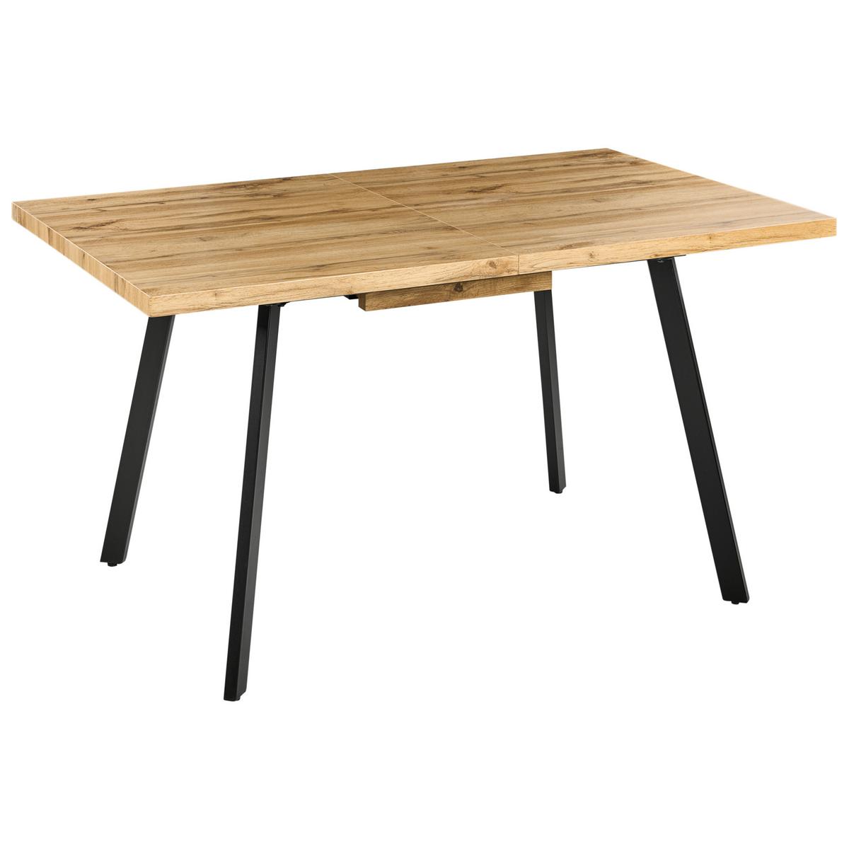 ESSTISCH ausziehbar Braun 140/180/90 cm Harlow - Braun, Holzwerkstoff (140/90/75cm) - Beliani