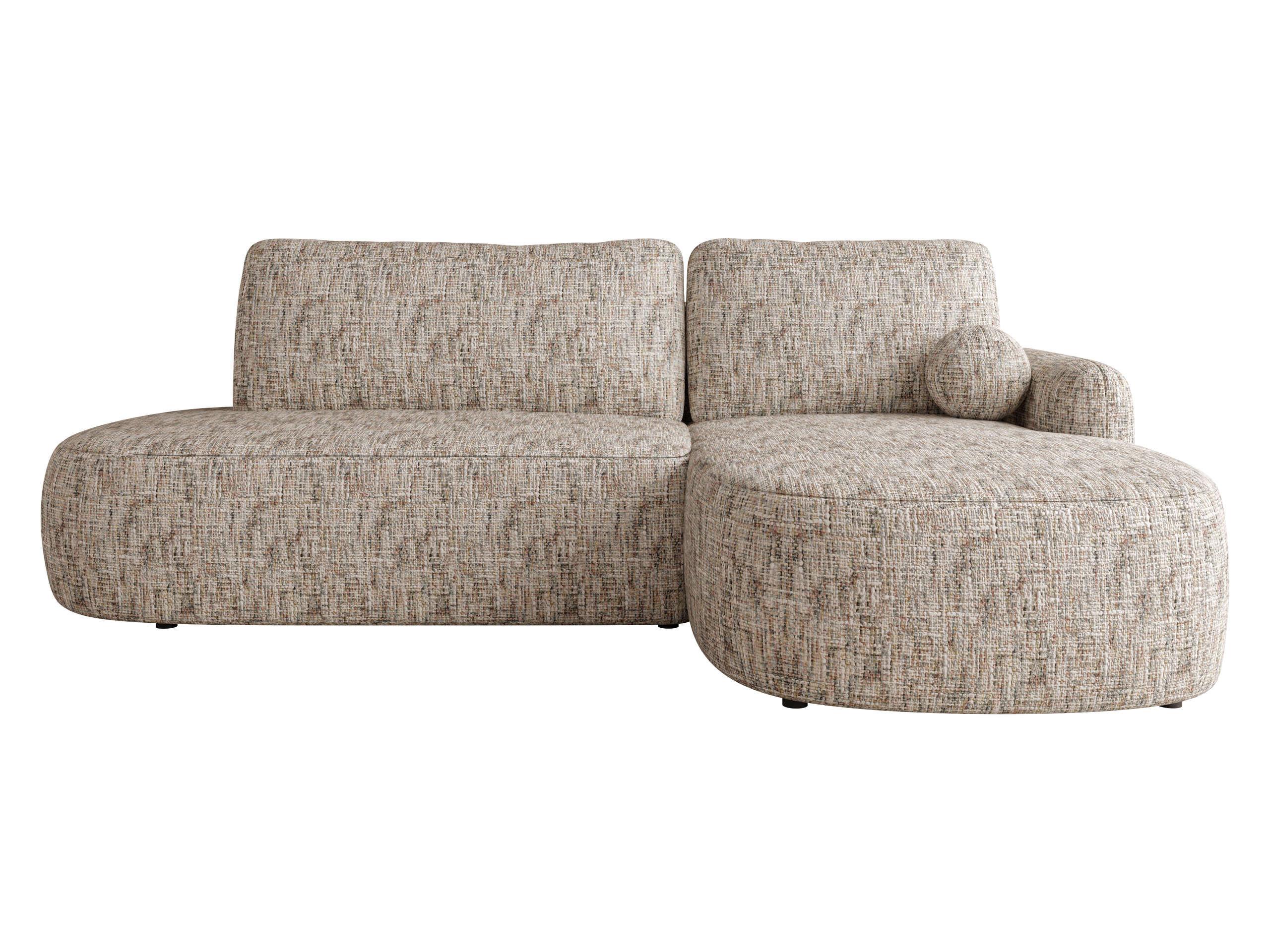 ECKSOFA Loridu O Premium, Seite: Rechts - Multicolor/Schwarz, Holz/Kunststoff (174/274cm) - MIRJAN24