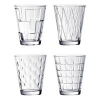 WASSERGLÄSER Dressed Up transparent 310 ml 4er Set - Transparent, Glas (0.31L) - Villeroy & Boch