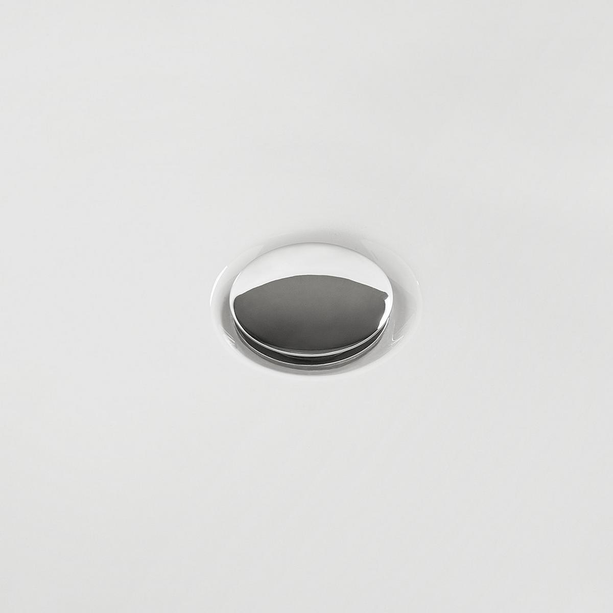BADEWANNE FREISTEHEND 75x150x58 cm weiß Nevis - Weiß, Kunststoff (75/58/150cm) - Beliani