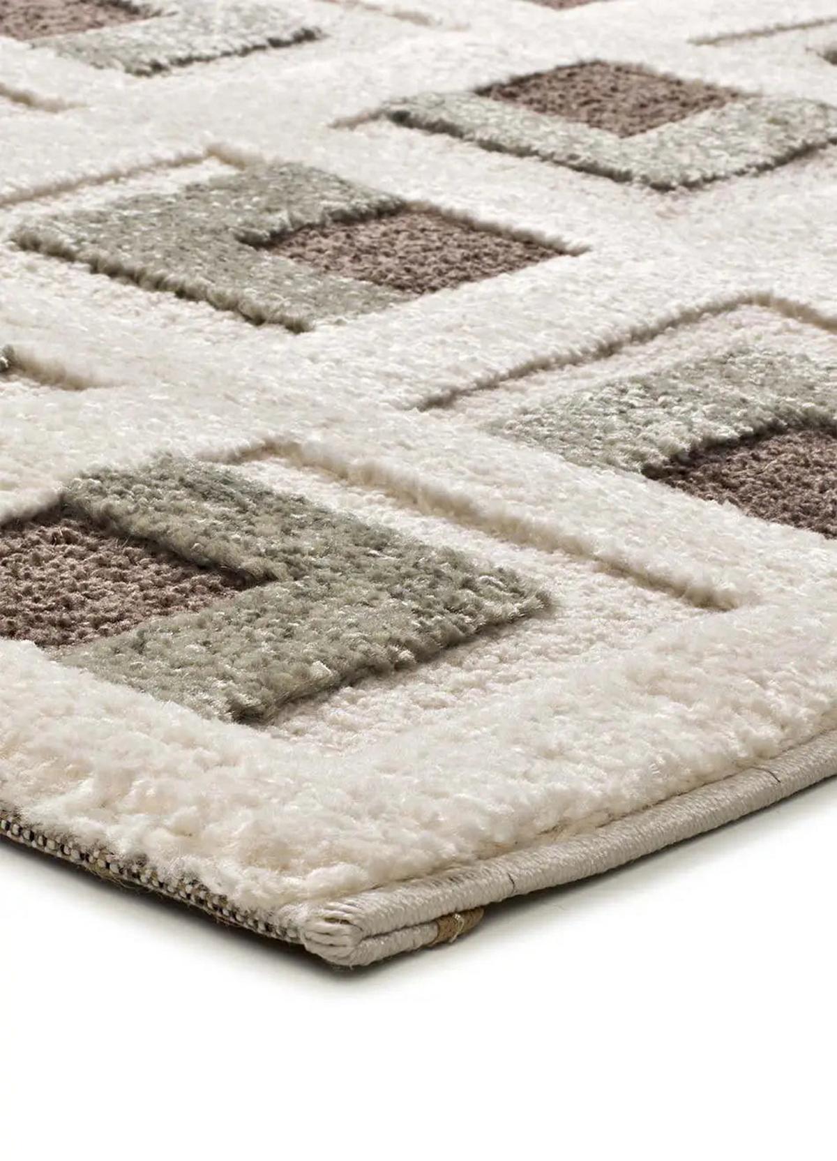 KURZFLORTEPPICH Braun / Weiß Candela 80/150 cm - Braun/Weiß, Textil (80/150cm) - Atticgo