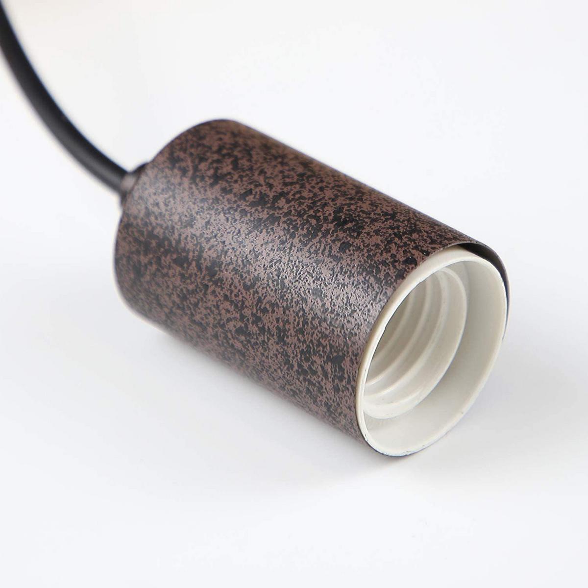PENDELLEUCHTE Claudia 4-flammig 80/6/6 cm - Braun, Holzwerkstoff (80/6/6cm) - Nettlife