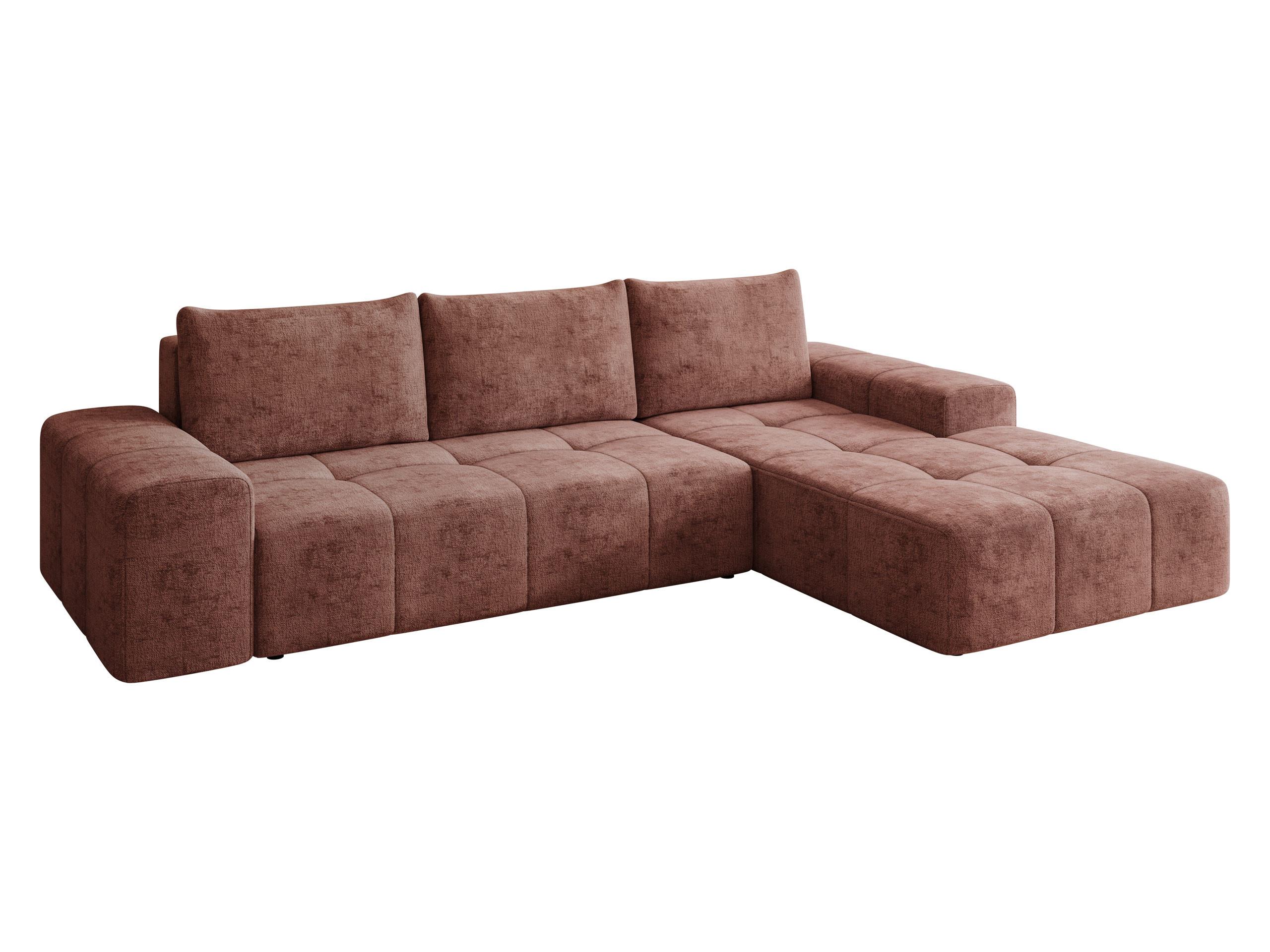 ECKSCHLAFSOFA Tonseo L, Seite: Rechts - Schwarz/Braun, Holz/Kunststoff (173/275cm) - MIRJAN24