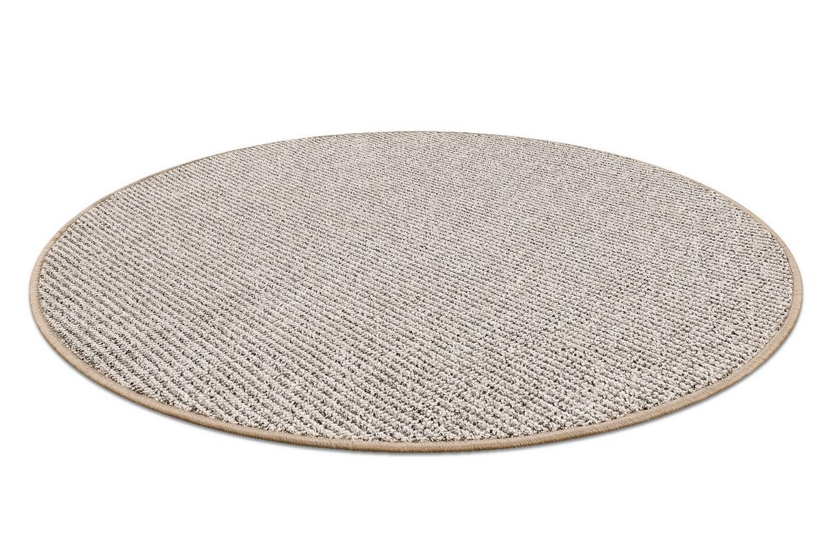 TEPPICH kreis PRIUS 100 cm - Beige, Textil (100/100cm) - rugsX