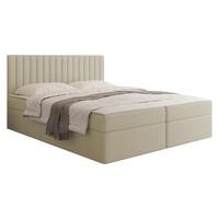 BOXBETT Tirulo - H3 - Schwarz/Naturfarben, Holzwerkstoff/Kunststoff (160/200cm) - MIRJAN24