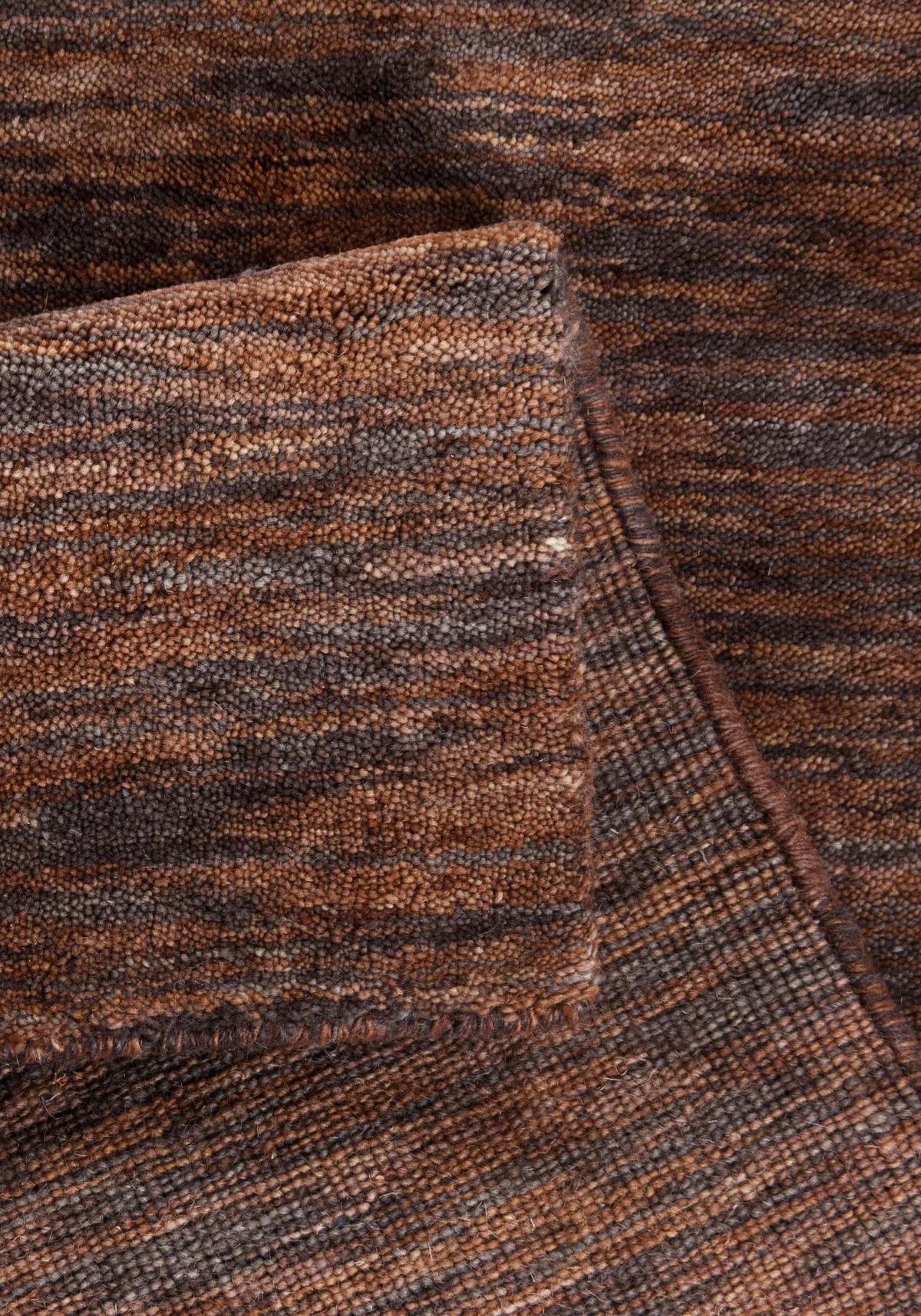 HANDWEBTEPPICH Nashville 140x200 cm - Braun, Textil (140/200cm) - THEKO