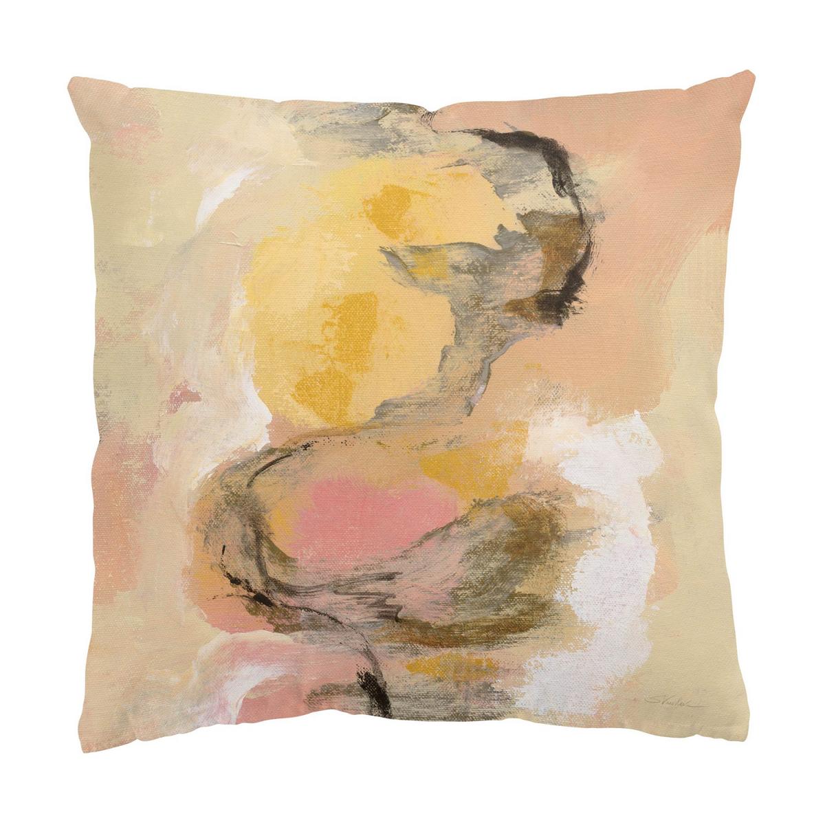 DEKOKISSEN 2er-Set Pfingstrosen-Aroma Duo 40/40 cm - Rosa, Textil (40/40cm) - Bilderwelten