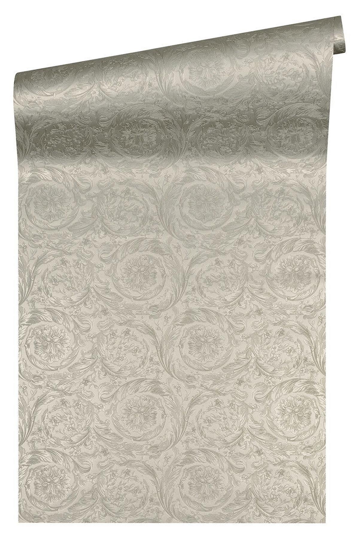 VLIESTAPETE Weiß 53/1005 cm - Beige, Textil (70/1cm) - KUNSTLOFT