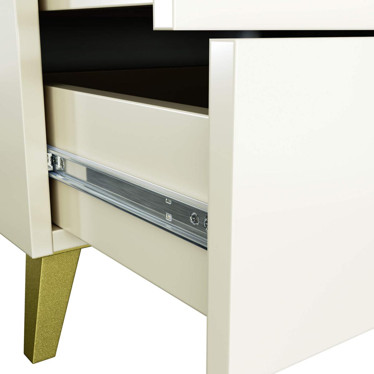 KOMMODE Kaschmir 89/60/37 - Kaschmir, Holzwerkstoff (60/89/37cm) - RAUMHIRSCH FURNITURE