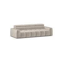 SOFA Darcy - Beige, Holzwerkstoff/Textil (303/98/115cm) - Fun Möbel