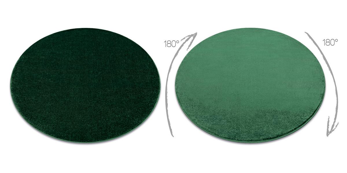 TEPPICH Softy 150 cm - Pastellgrün, Textil (150/150cm) - rugsX