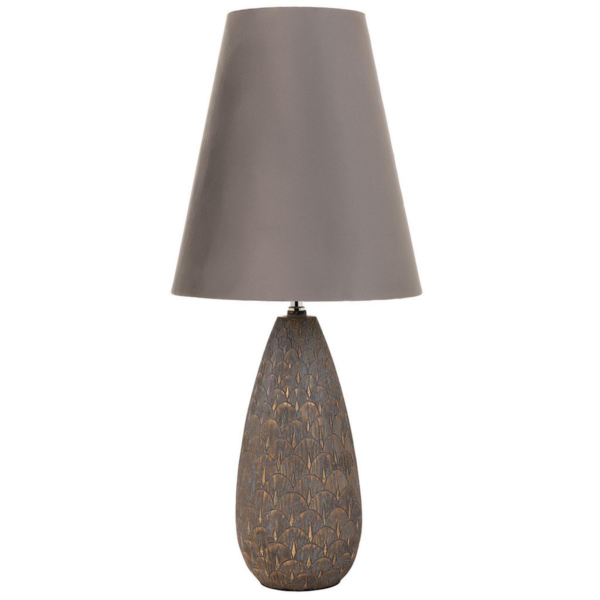 LAMPE aus Polyresin, golden - Goldfarben, Stein (18/18/46cm) - Wanderlust