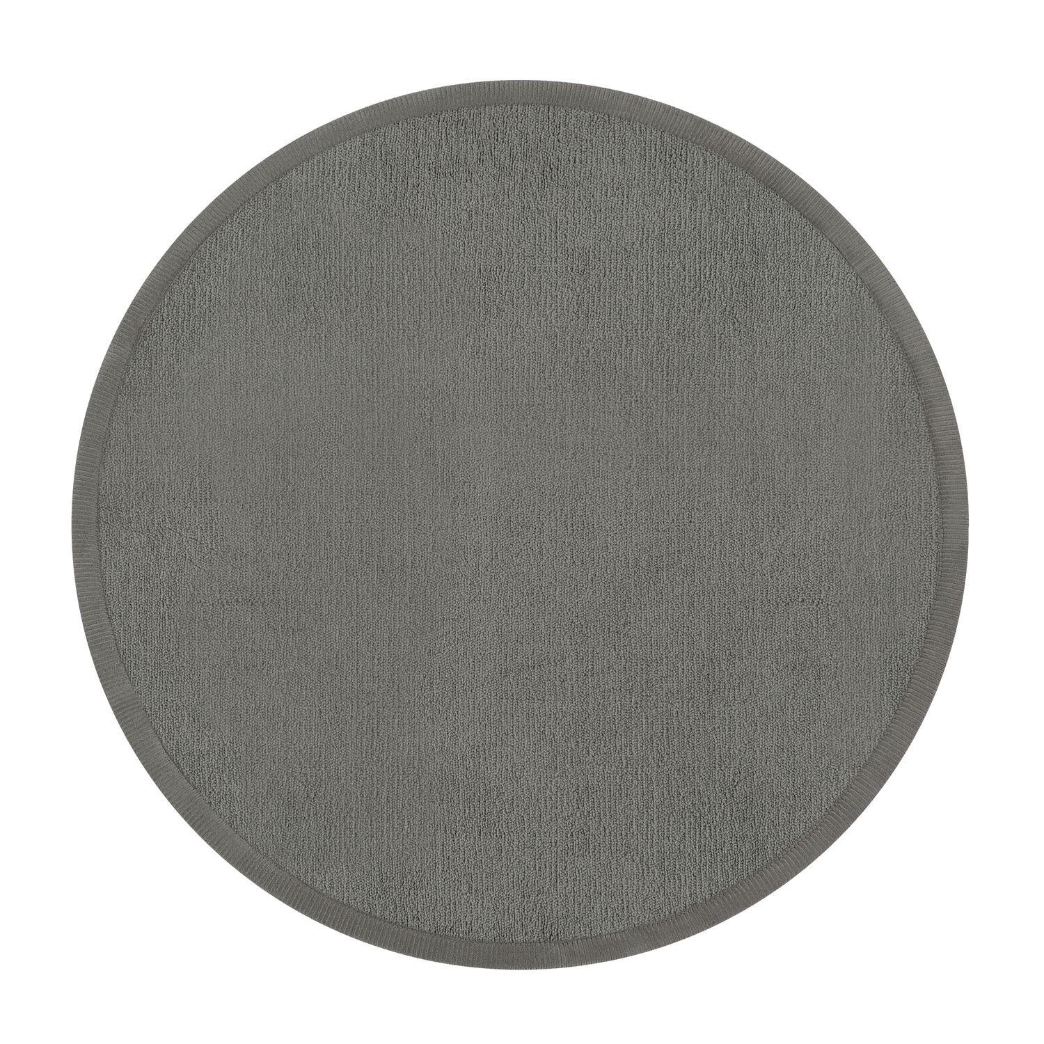 KINDERTEPPICH Grau Ø 80 cm - Grau, Kunststoff (80/80cm) - TT Home