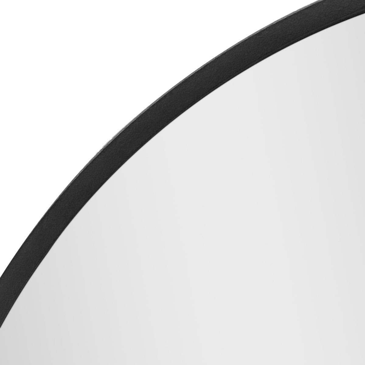 WANDSPIEGEL Modugno - Schwarz, Glas/Metall (40/2.8/40cm) - [en.casa]