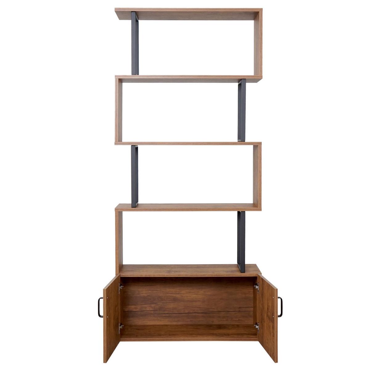 BÜCHERREGAL Eiche Dekor - Eichefarben, Holzwerkstoff (80/183/31cm) - MCW
