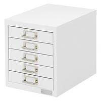 SCHUBLADENBOX - Weiß, Metall (28/38/33cm) - ML-DESIGN