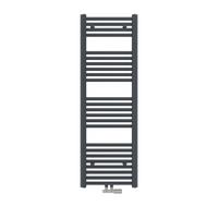 HEIZKÖRPER wasserführender Handtuchheizkörper Anthrazit 120/40/3 cm - Anthrazit, Metall (40/120/3cm) - EMKE