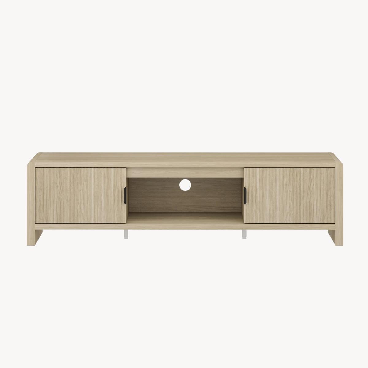 FERNSEHSCHRANK Lukkodso - Eichefarben, Holzwerkstoff (150/40/40cm) - [en.casa]