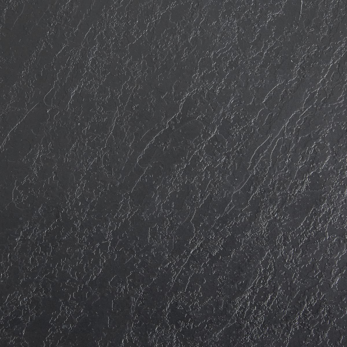 DUSCHWANNE 80/80/3 cm Schwarz Paron - Schwarz, Kunststoff (80/3/80cm) - Beliani