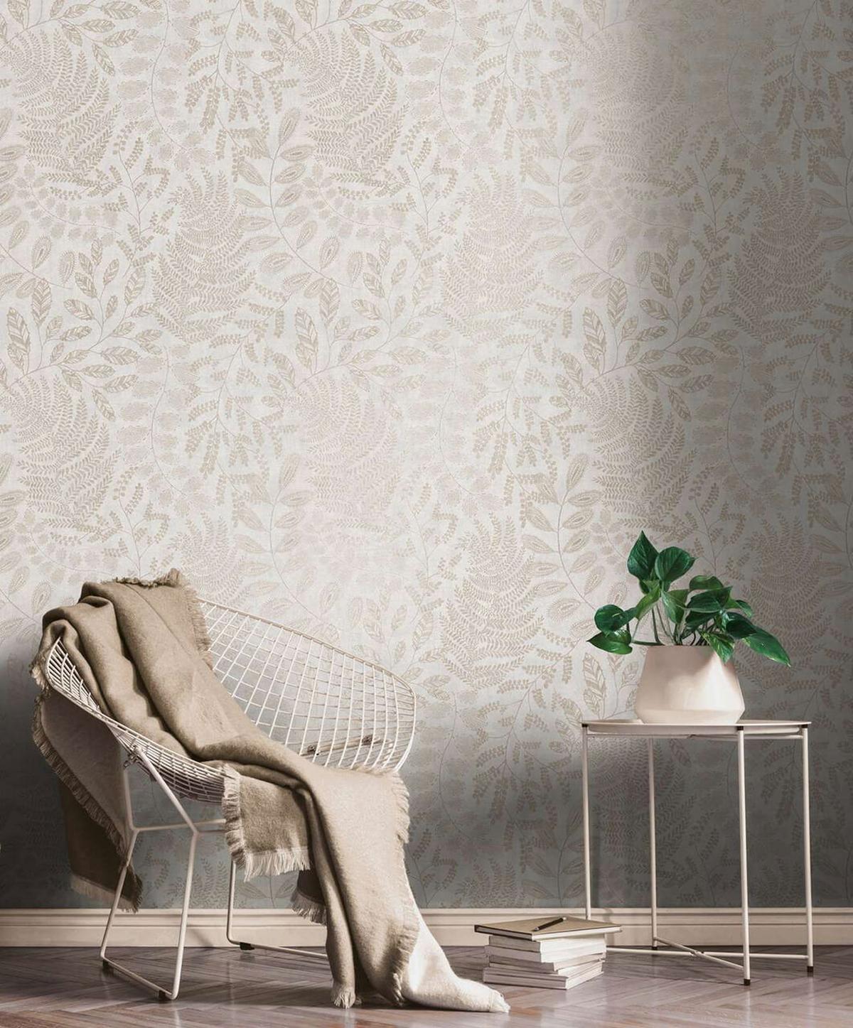 VLIESTAPETE Beige 53/1005 cm - Beige, Textil (53/1cm) - KUNSTLOFT