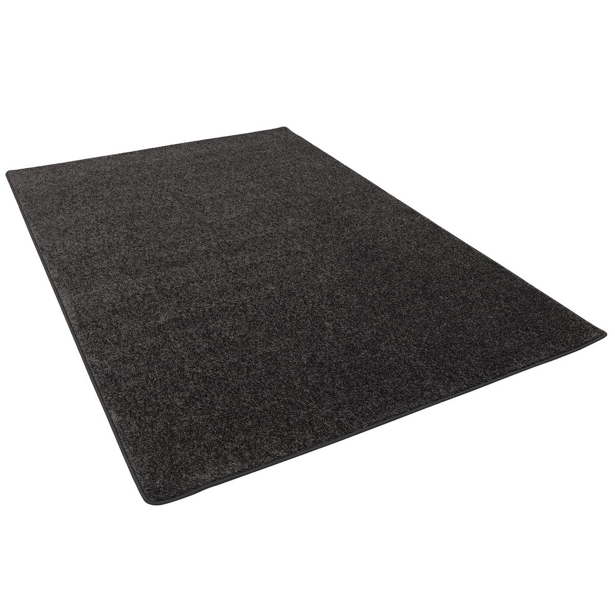 HOCHFLOR VELOURS TEPPICH MONA - Anthrazit, Textil (160/240cm) - Snapstyle