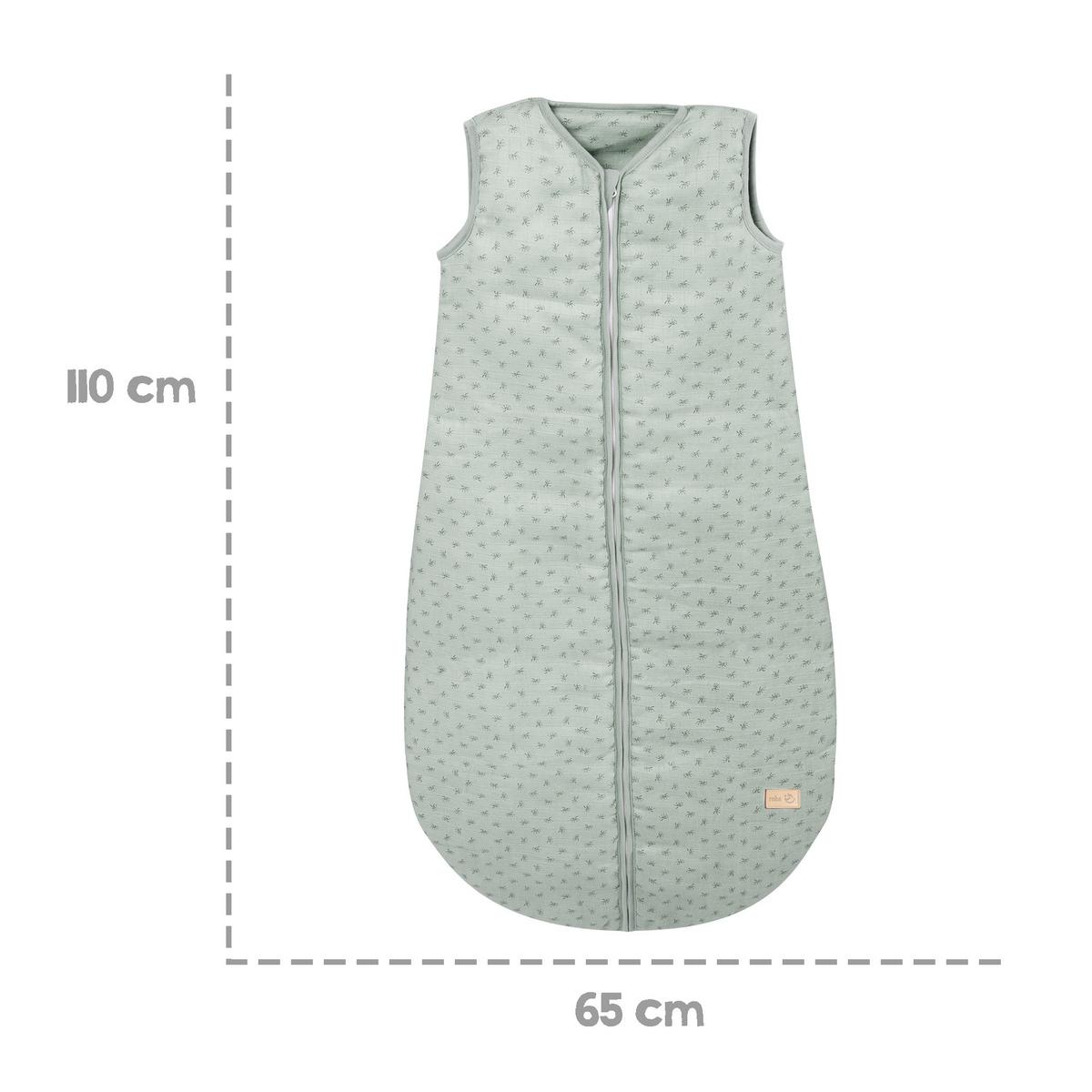 SCHLAFSACK Lil Planet 110 cm frosty green - Grün, Textil (65/110cm) - Roba